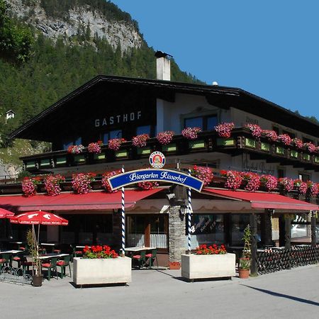 Gasthof Risserhof Scharnitz Bagian luar foto