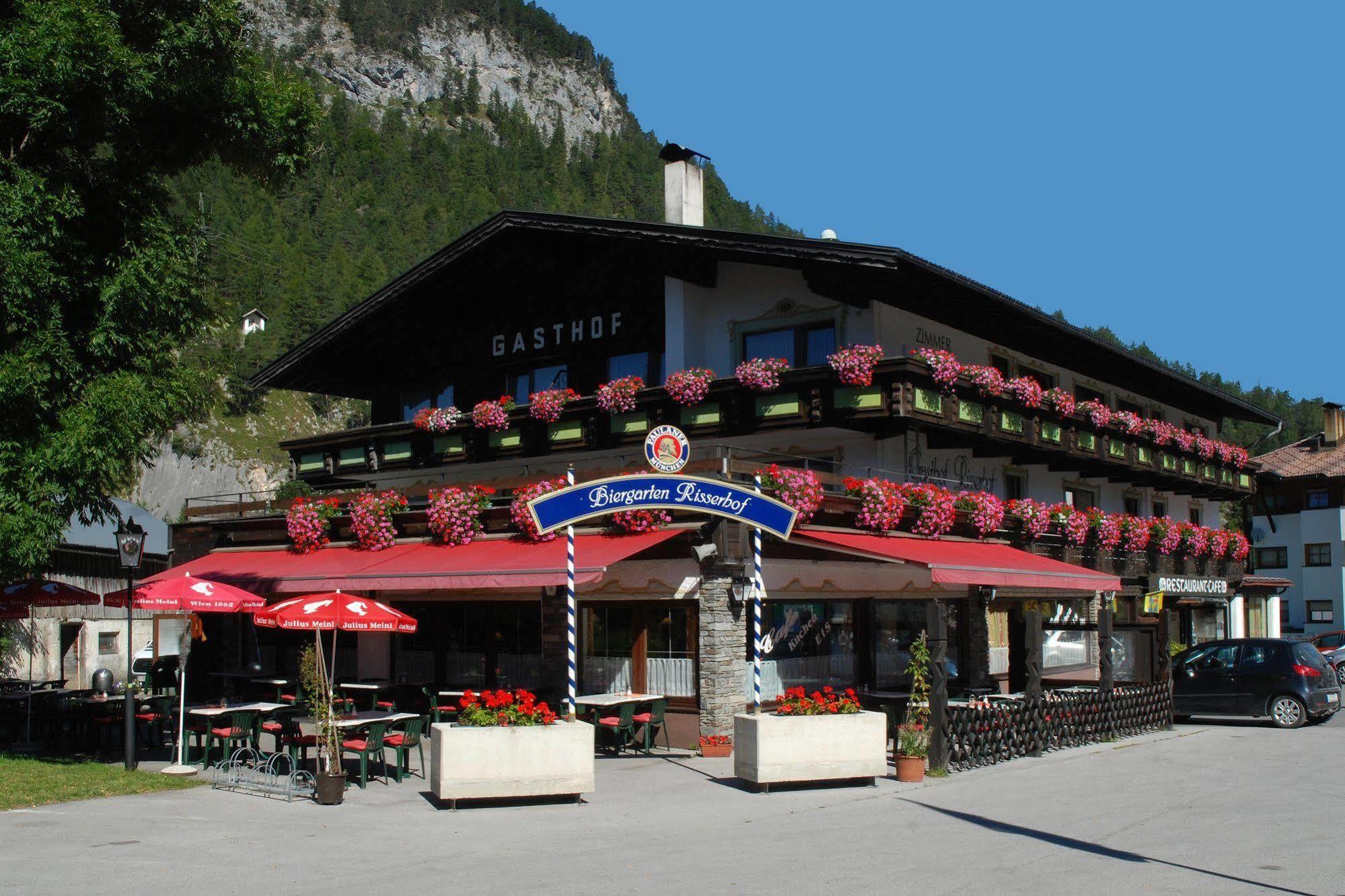 Gasthof Risserhof Scharnitz Bagian luar foto