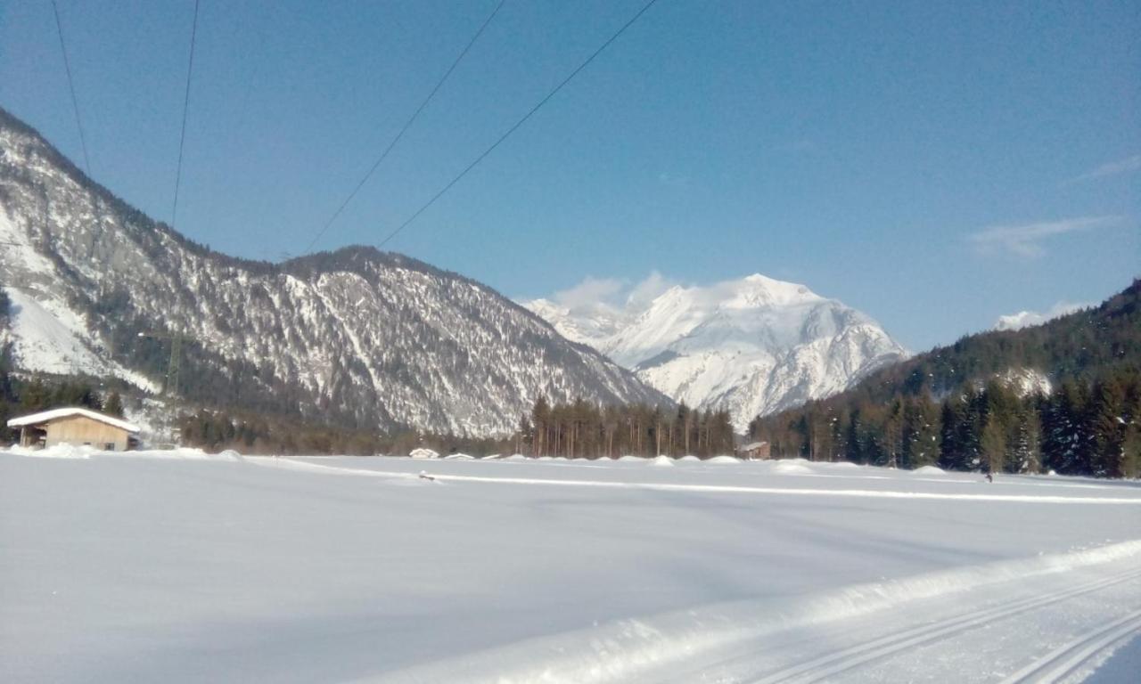 Gasthof Risserhof Scharnitz Bagian luar foto